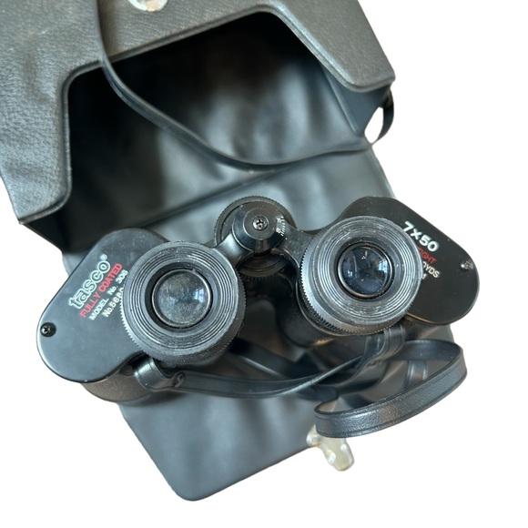 Vintage TASCO Binoculars Model 306 Fully Coated with Case - Picture 2 of 9